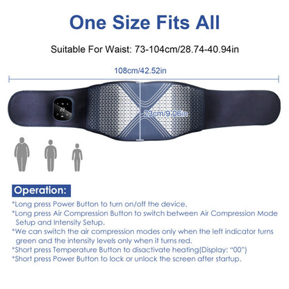 Lower Back Massager Heating Pad Cordless Heating Pad